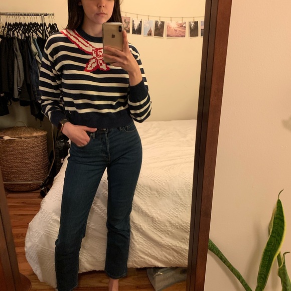 Cutest Intarsia Stripe Sweater NWOT Juicy Couture - Picture 2 of 7